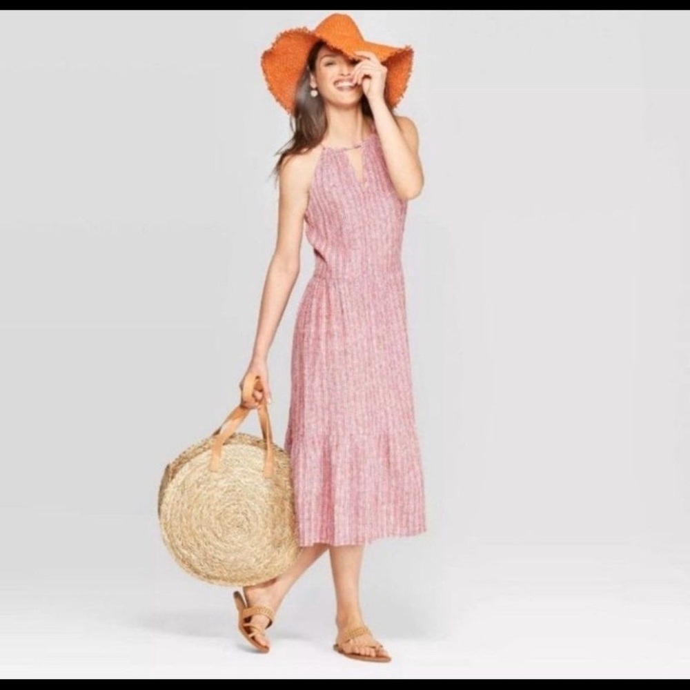 Linen Maxi Dress